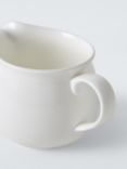 John Lewis + Queensberry Hunt Bone China Milk Jug, 290ml, White