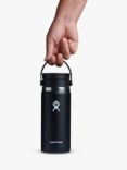 Hydro Flask Flex Sip Lid Stainless Steel Insulated Drinks Bottle, 473ml, Black