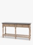 Gallery Direct Selma 2 Drawer Console Table, Natural