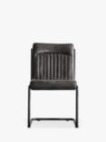 Gallery Direct Albany Leather Chair, Antique Ebony