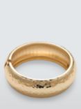 John Lewis Hammered Statement Bangle, Gold