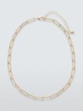 John Lewis Paperclip Chain Necklace, Gold