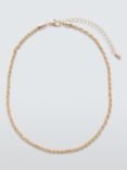 John Lewis Rope Chain Necklace, Gold