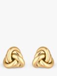 Jon Richard Vintage Inspired Knot Stud Earrings, Gold