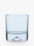 Dartington Crystal Dimple Double Old Fashioned Glass Tumbler, 285ml, Clear