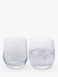 Dartington Crystal Wine & Bar Tumbler Glass, Set of 2, 370ml, Clear