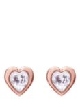 Ted Baker Han Crystal Heart Stud Earrings