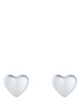 Ted Baker Harly Tiny Heart Stud Earrings, Silver