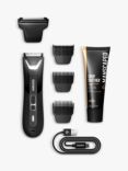 MANSCAPED® The Lawn Mower® 5.0 Ultra Essentials Men's Grooming Kit, Black