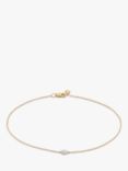 Monica Vinader 14ct Gold Lab Grown Diamond Bracelet