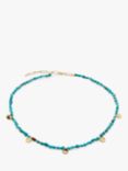 Monica Vinader Rio Turquoise Beaded Necklace