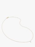 Monica Vinader 14ct Gold Lab Grown Diamond Pendant Necklace, Gold