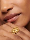 Monica Vinader Capri Teardrop Ring, Gold