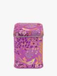 Sara Miller Haveli Songbird Mini Square Tin Caddy, 520ml, Mauve