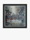 John Lewis Adam Barsby 'Derby Day' Framed Print, 79 x 79cm, Grey/Multi