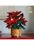 LEGO Icons 10370 Poinsettia Flower Decor Building Set