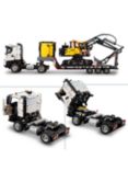 LEGO Technic 42175 Volvo FMX Truck & EC230 Electric Excavator  Construction Set