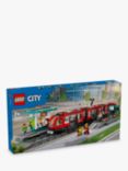 LEGO CITY 60423 Downtown Tram and Station