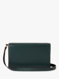 Mulberry Lana Gloss Leather Wallet on a Strap, Mulberry Green