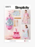 Simplicity Apron and Kitchen Accessories Sewing Pattern, S9973