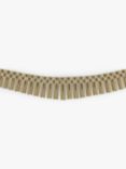 Vintage Fine Jewellery Second Hand 9ct Yellow Gold Graduated Fringe Collar Necklace, Dated Birmingham 1969