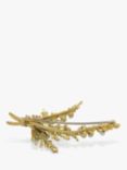 Vintage Fine Jewellery Second Hand 9ct Yellow Gold Pearl Spray Brooch, Dated London 1975