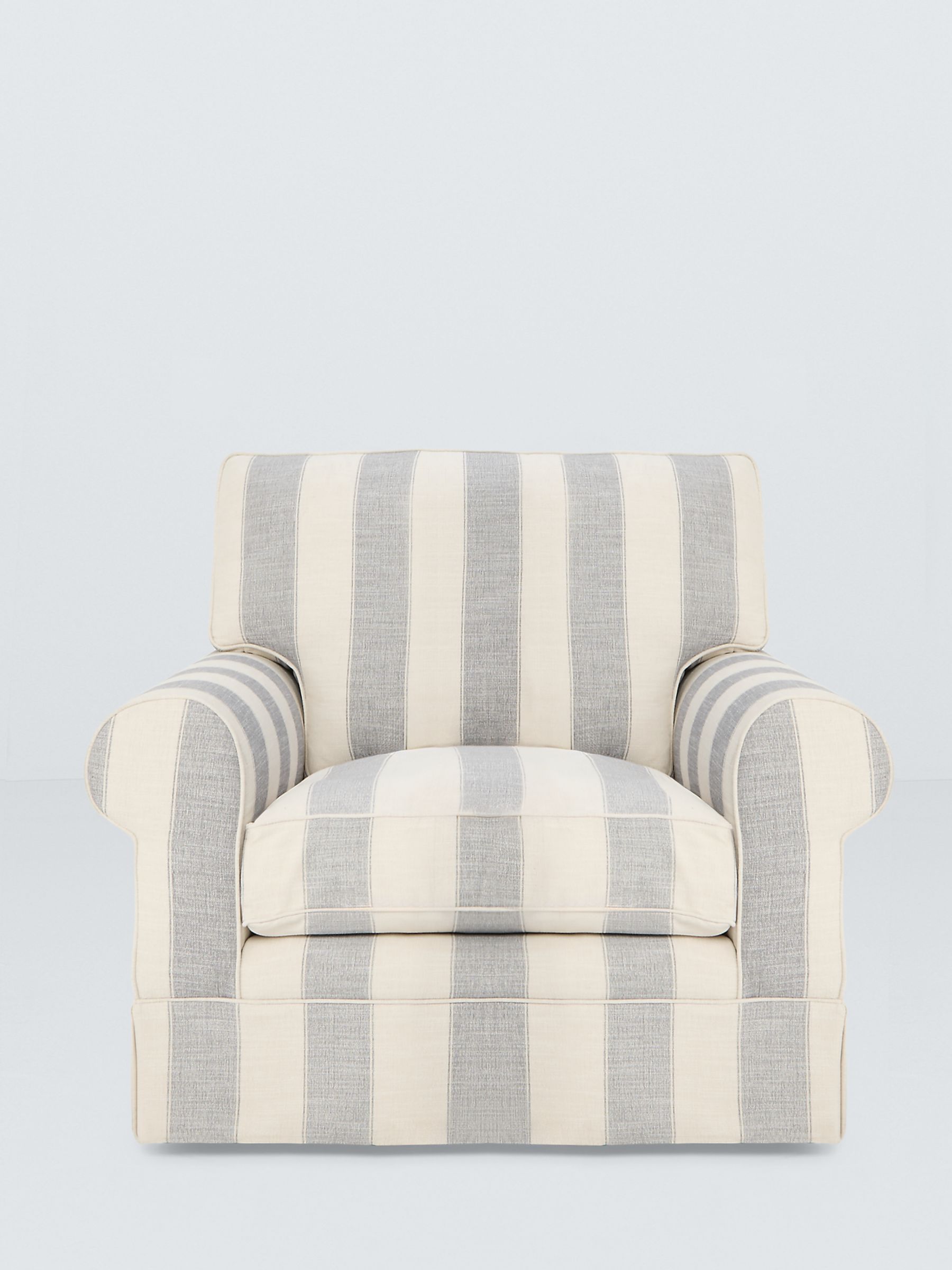 John Lewis Padstow Armchair, Senne Wide Stripe