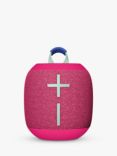 Ultimate Ears WONDERBOOM 4 Bluetooth Waterproof Portable Speaker, Active Black, Hyper Pink