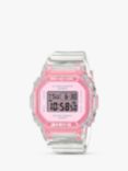 Casio Women's Baby-G Digital Resin Strap Watch, Pink