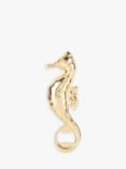 Yvonne Ellen Under the Sea Seahorse Bottle Opener, Gold