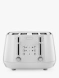 De'Longhi Eclettica 4 Slice Toaster, White