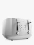 De'Longhi Eclettica 4 Slice Toaster, White