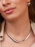 Kit Heath Serenity Grande Collar Necklace, Silver