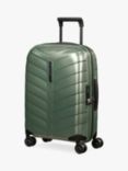 Samsonite Attrix 4-Wheel Spinner 55cm Expandable Cabin Case, Basil Green