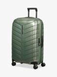 Samsonite Attrix Spinner 4-Wheel 69cm Medium Suitcase, Basil Green