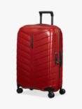 Samsonite Attrix Spinner 4-Wheel 69cm Medium Suitcase, Red