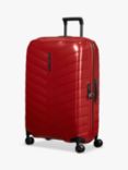 Samsonite Attrix 4-Wheel Spinner 75cm Large Suitcase, Red