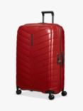 Samsonite Attrix 4-Wheel Spinner 81cm Large Suitcase, Red