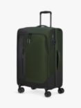 Samsonite Biz 2 Go Travel Spinner 66cm Medium Expandable Suitcase, Earth Green