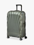 Samsonite C-Lite Spinner 69cm Medium Suitcase, Metallic Green