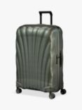 Samsonite C-Lite Spinner 75cm Large Suitcase, Metallic Green