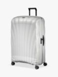 Samsonite C-Lite Spinner 86cm Large Suitcase, Off White