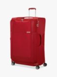 Samsonite D'Lite Spinner 83cm Large Expandable Suitcase, Chili Red