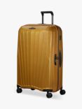 Samsonite Major-Lite 4-Wheel 77cm Large Suitcase, Saffron Yellow