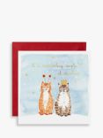 Louise Mulgrew Designs Cats Meowvelous Couple Christmas Card