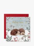 Louise Mulgrew Designs Hedgehogs Christmas Kisses Card