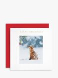 Susan O'Hanlon Merry Christmas Baby Fox Card