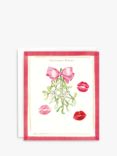 Susan O'Hanlon Mistletoe and Lipstick Kisses Christmas Card