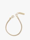 Tutti & Co Flow Snake Chain Bracelet, Gold