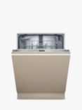 NEFF S153HTX02G Fully Integrated Dishwasher, White